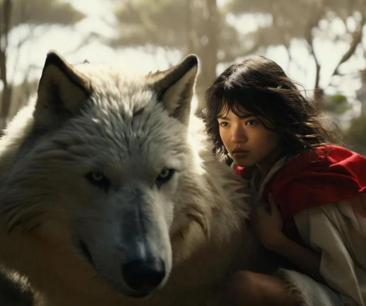 La princesa Mononoke en la vida real, según la Inteligencia Artificial. La princesa Mononoke en la vida real, según la Inteligencia Artificial.