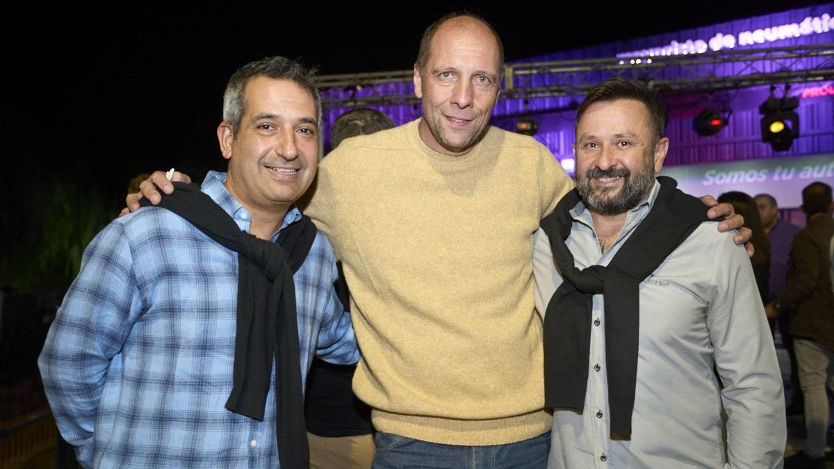 Javier Solivellas, Gabriel Fachianelli y Ariel Sita. Javier Solivellas, Gabriel Fachianelli y Ariel Sita.