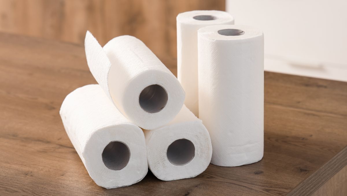 El papel de cocina puede convertirse en un hermoso papel de carta