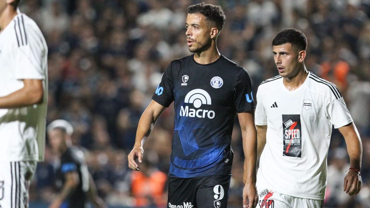 Di Santo se fue aplaudido en el Gargantini (UNO/Nicolás Ríos) 