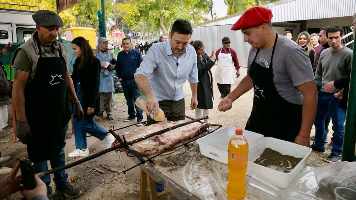 Luis Petri pasó el fin de semana en la Fiesta de la Ganadería. Luis Petri pasó el fin de semana en la Fiesta de la Ganadería.