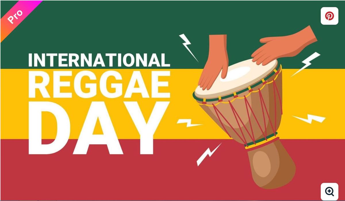 El 1 de julio se festeja el Día internacional del Reggae.