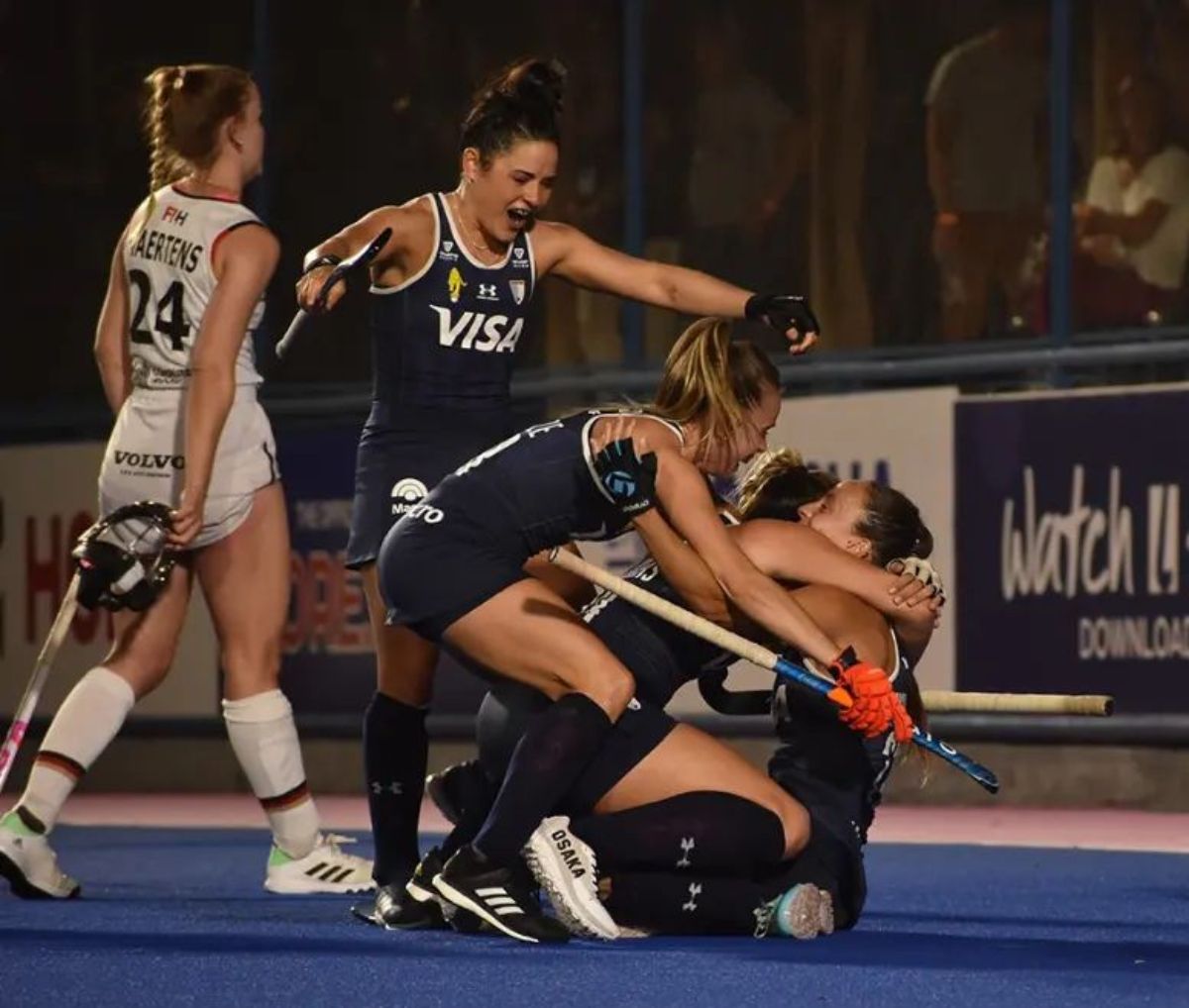 Las Leonas debutaron en Mendoza con una victoria ante Alemania