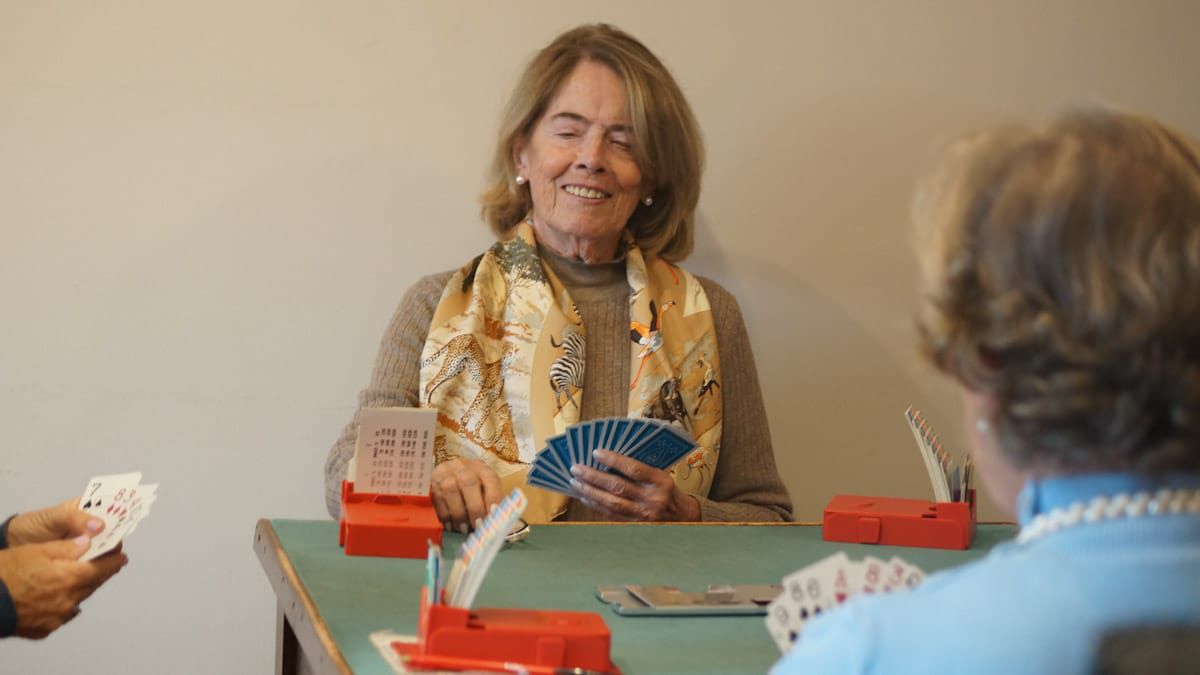 Marisa de Romera, una de las referentes del Club de Bridge Mendoza, que cumple sus Bodas de Oro.