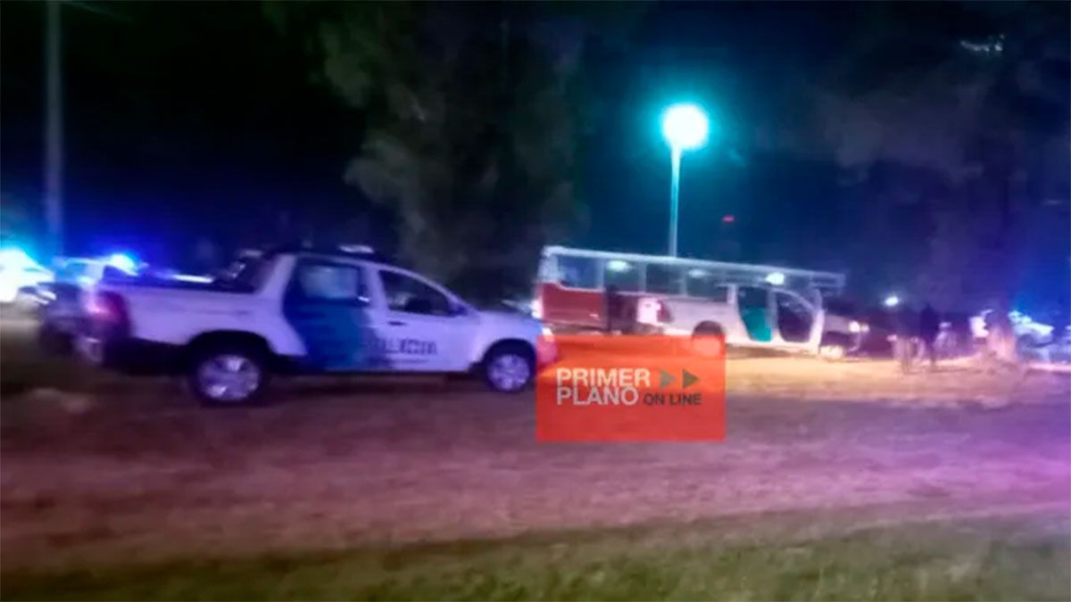 El hecho se registró en el cruce del Camino de Cintura (la ruta provincial 4) y la calle Neptuno, en la localidad de Transradio (Buenos Aires).