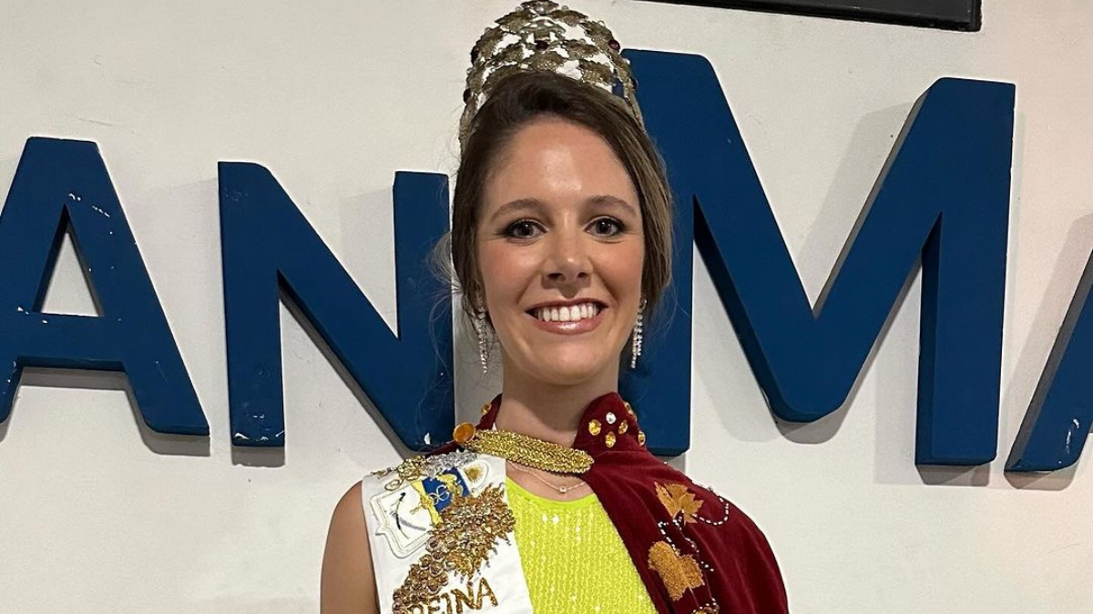 Candela Díaz Magistretti fue coronada como reina de San Martín