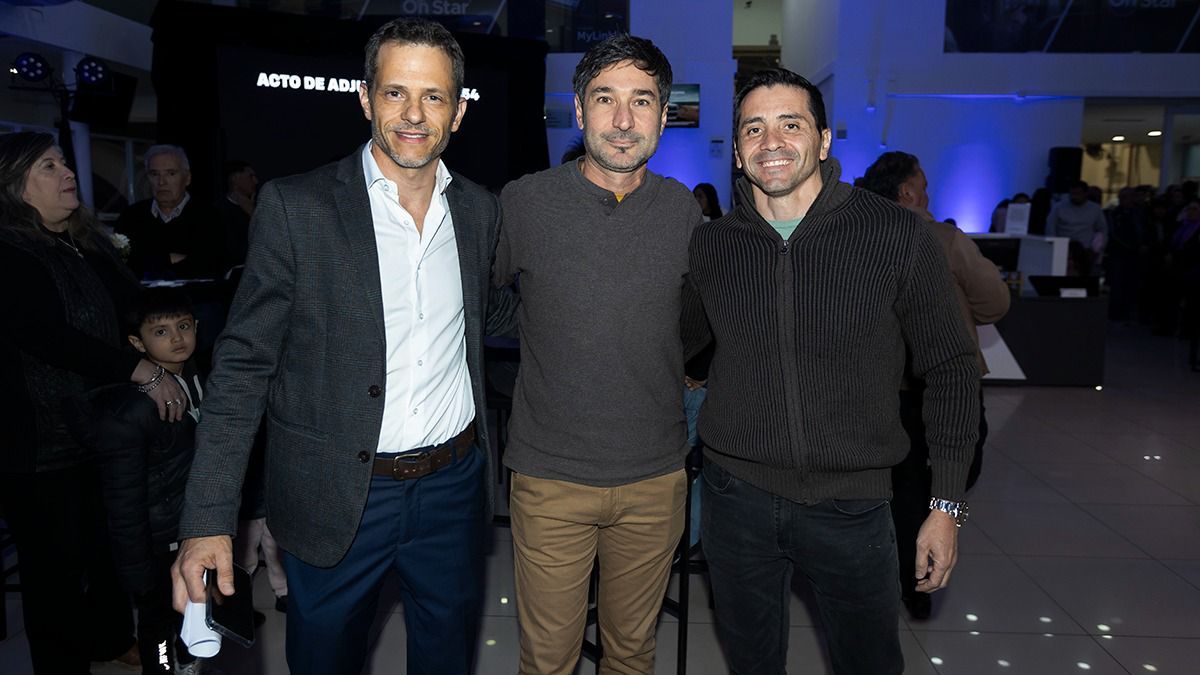 Leonardo Lecea, Javier Costanza y Rodolfo Torres. Leonardo Lecea, Javier Costanza y Rodolfo Torres.
