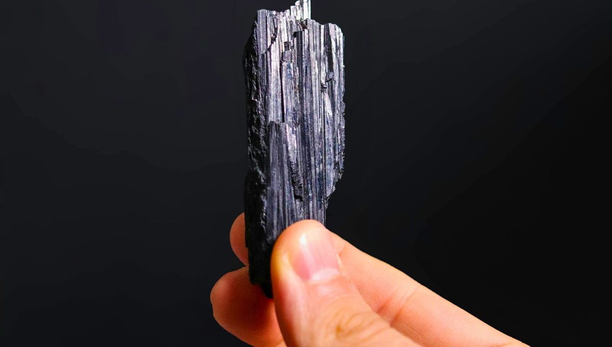 Turmalina negra. Turmalina negra.