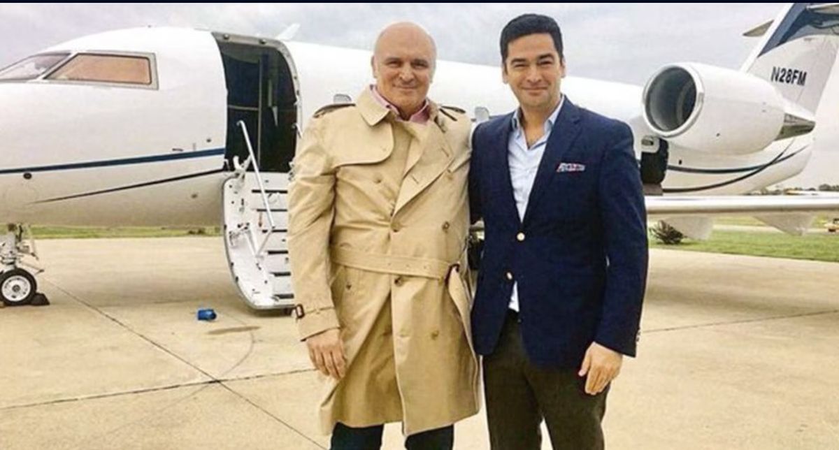 José Luis Espert y Fred Machado. José Luis Espert y Fred Machado.