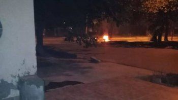 Tensión en Las Heras: duro enfrentamiento entre vecinos y la Policía