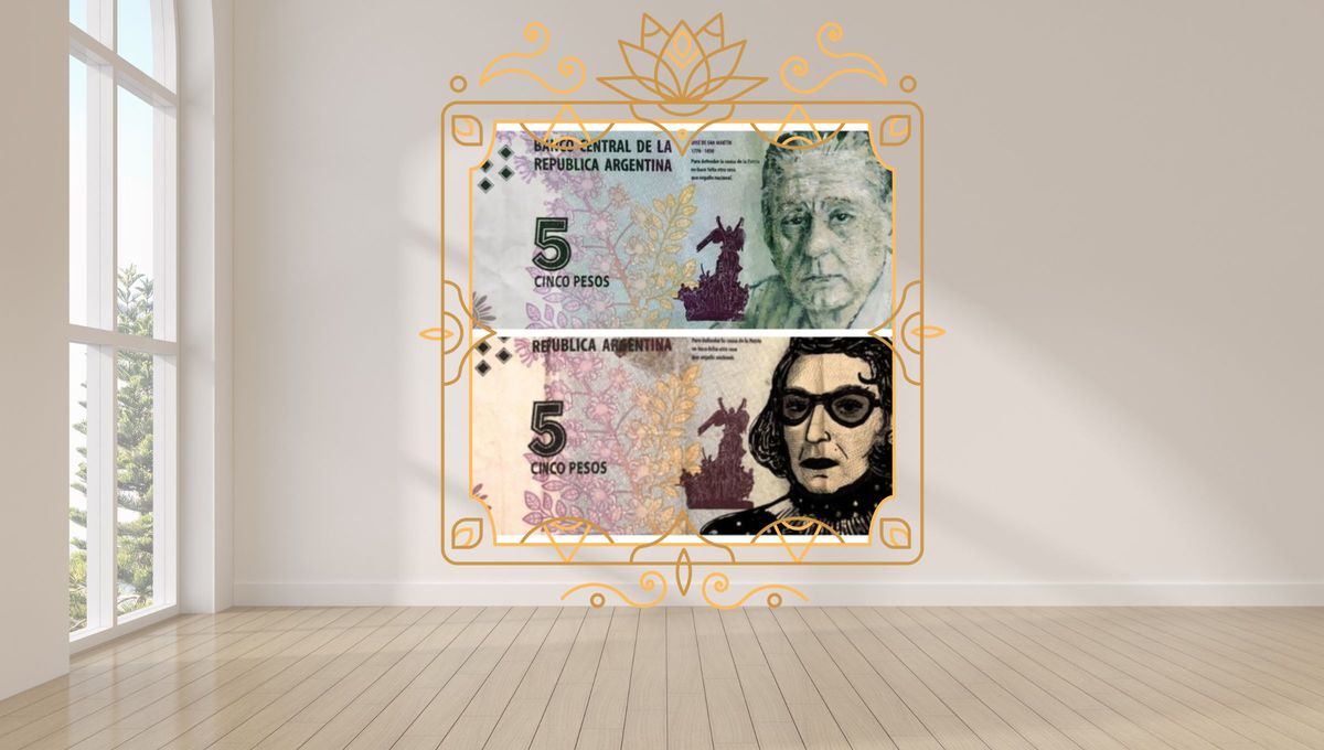 Podés decorar el billete como más te guste y ponerlo en un recuadro o mesada vidriada Podés decorar el billete como más te guste y ponerlo en un recuadro o mesada vidriada