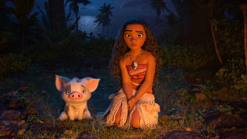 Ordenó una torta de la princesa Moana para su hija y el pastelero entendió marihuana