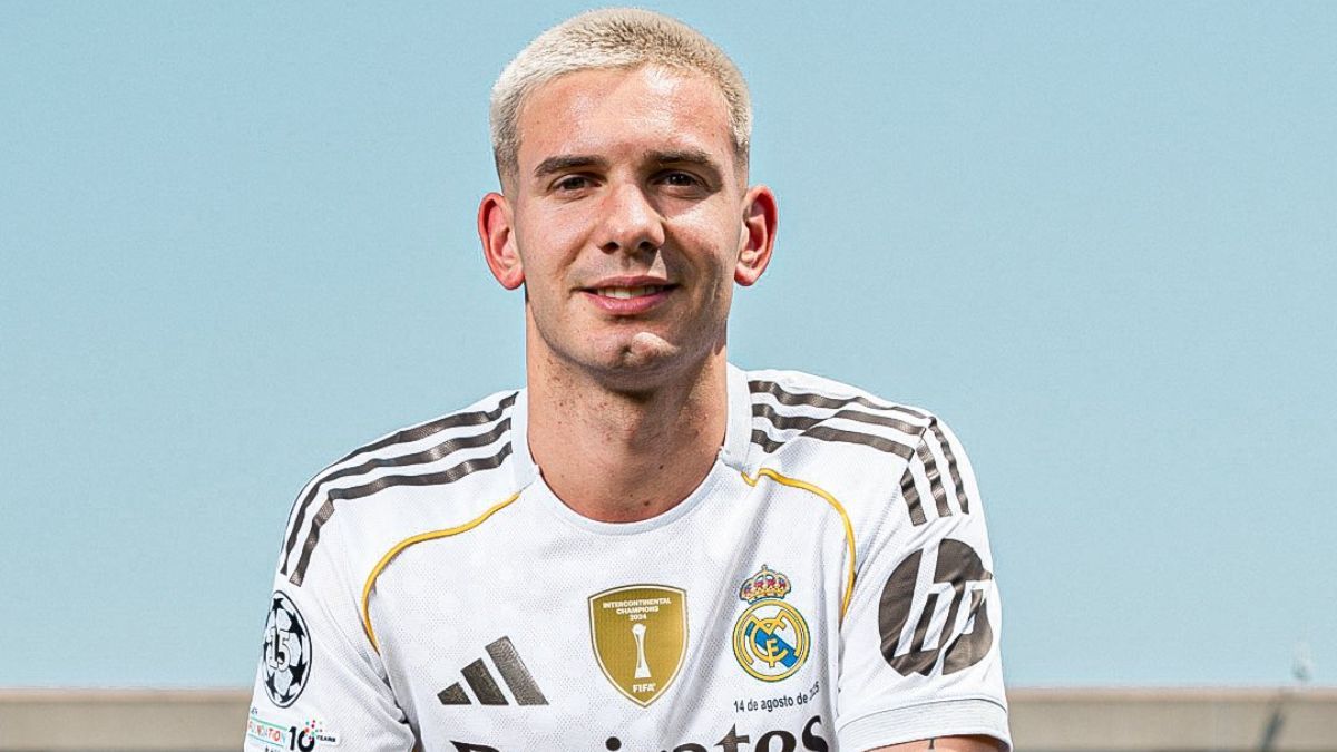 Franco Mastantuono es la nueva incorporación del Real Madrid. 