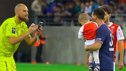 El niño que fue protagonista del debut de Messi en el PSG