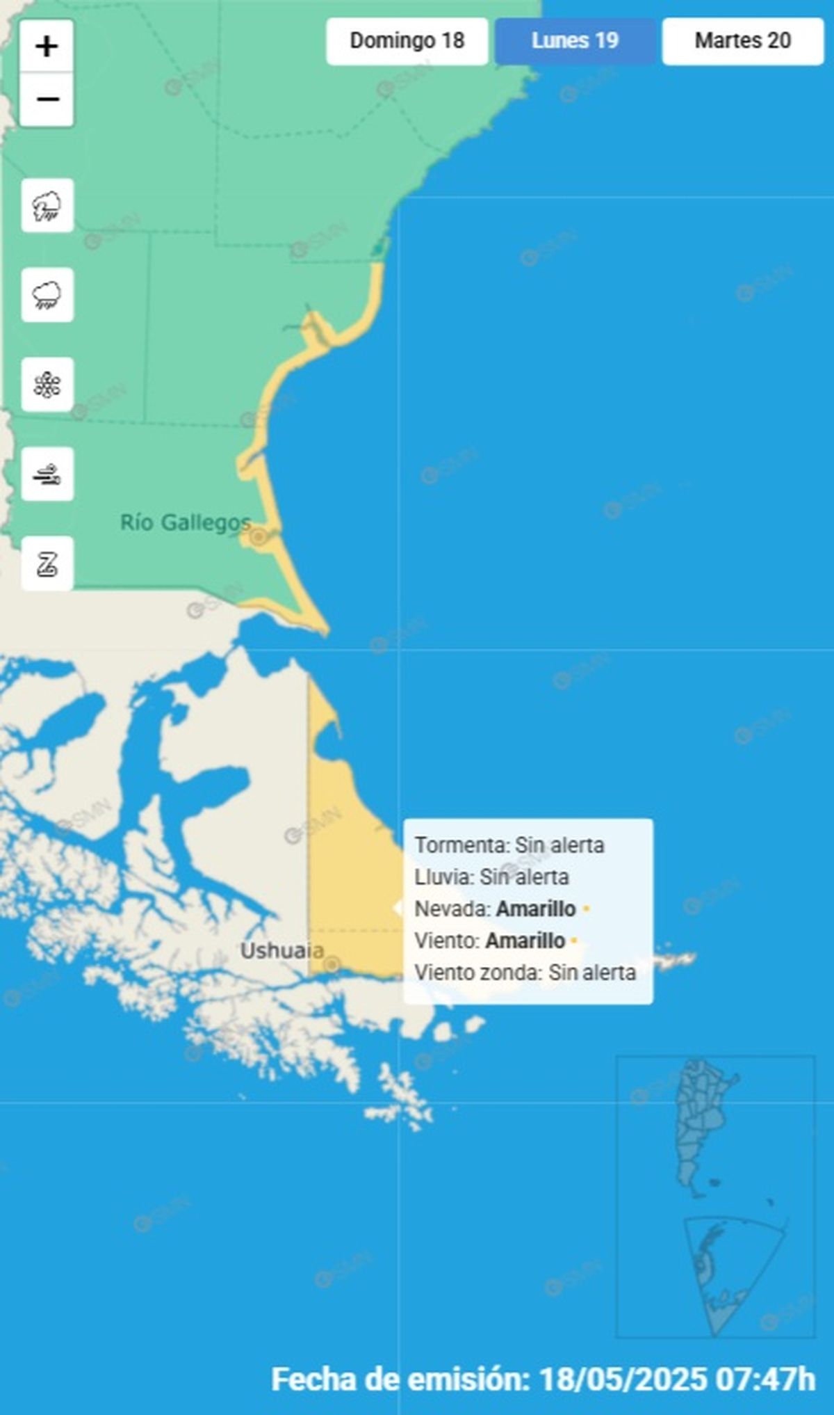 Estas son las áreas afectadas Estas son las áreas afectadas