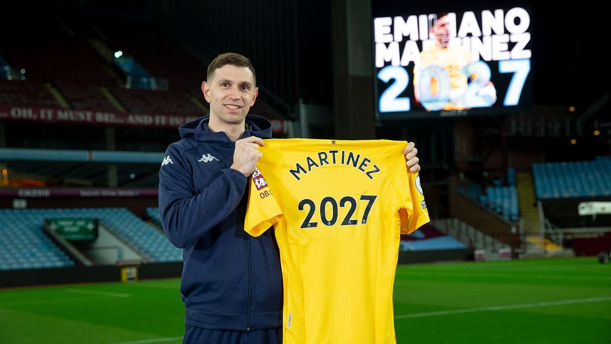 Dibu Martínez y Aston Villa, juntos hasta 2027