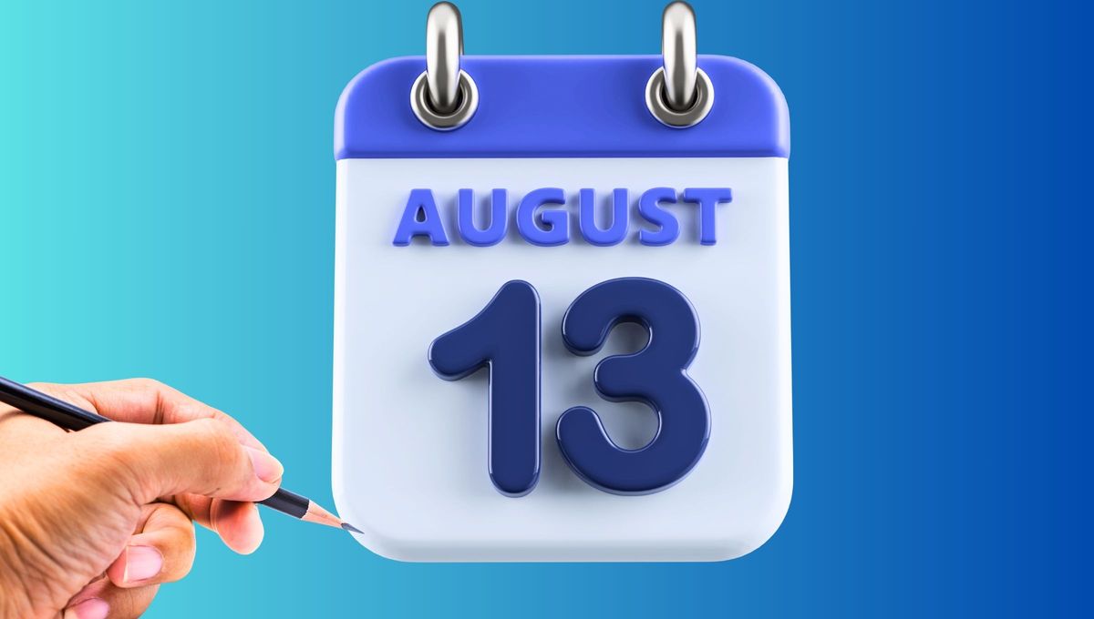 Estas son las efemérides del miércoles 13 de agosto de 2025