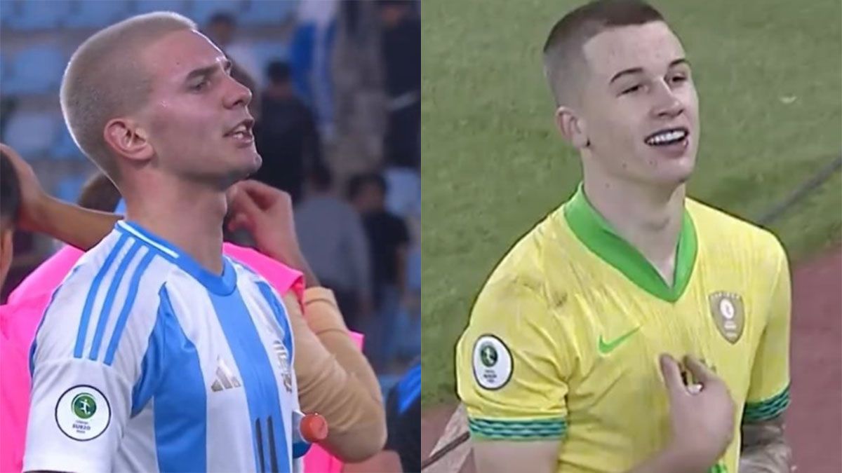 Franco Mastantuono e Igor Serrote.