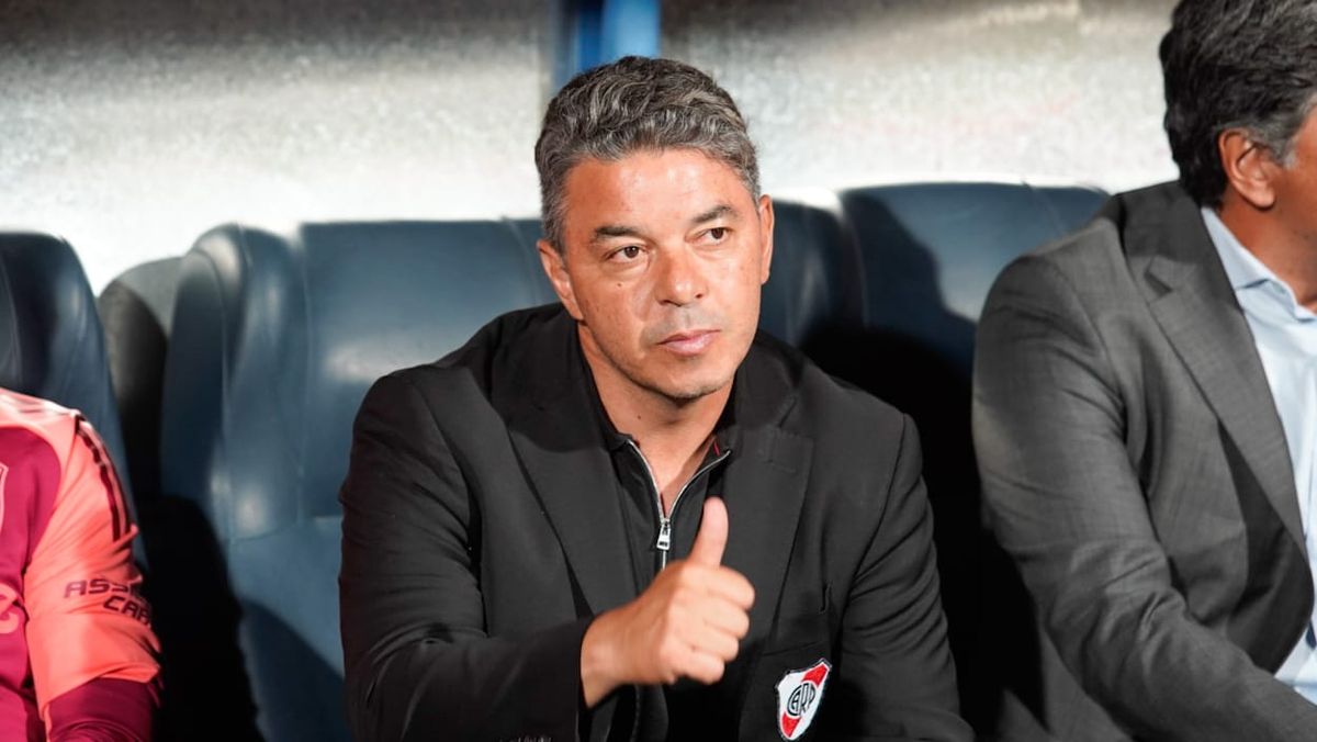 Marcelo Gallardo analizó el encuentro ante Independiente Rivadavia en el Malvinas Argentinas.    Foto: Axel Lloret/UNO.