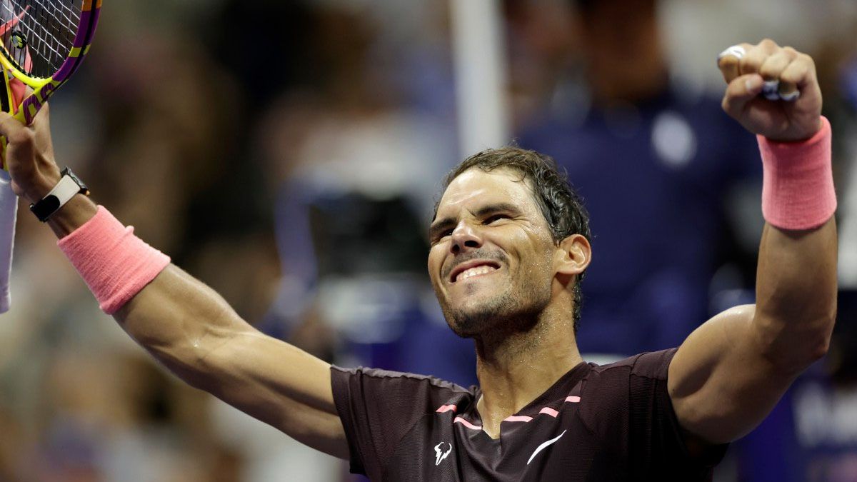 Rafael Nadal pasó a los octavos de final del US Open.