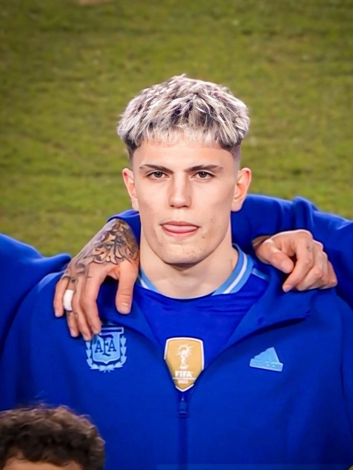 Alejandro Garnacho es uno de los que viene pidiendo pista en la Selección argentina. Alejandro Garnacho es uno de los que viene pidiendo pista en la Selección argentina.