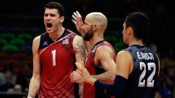 Estados Unidos venció a Rusia y obtuvo el bronce en voleibol masculino