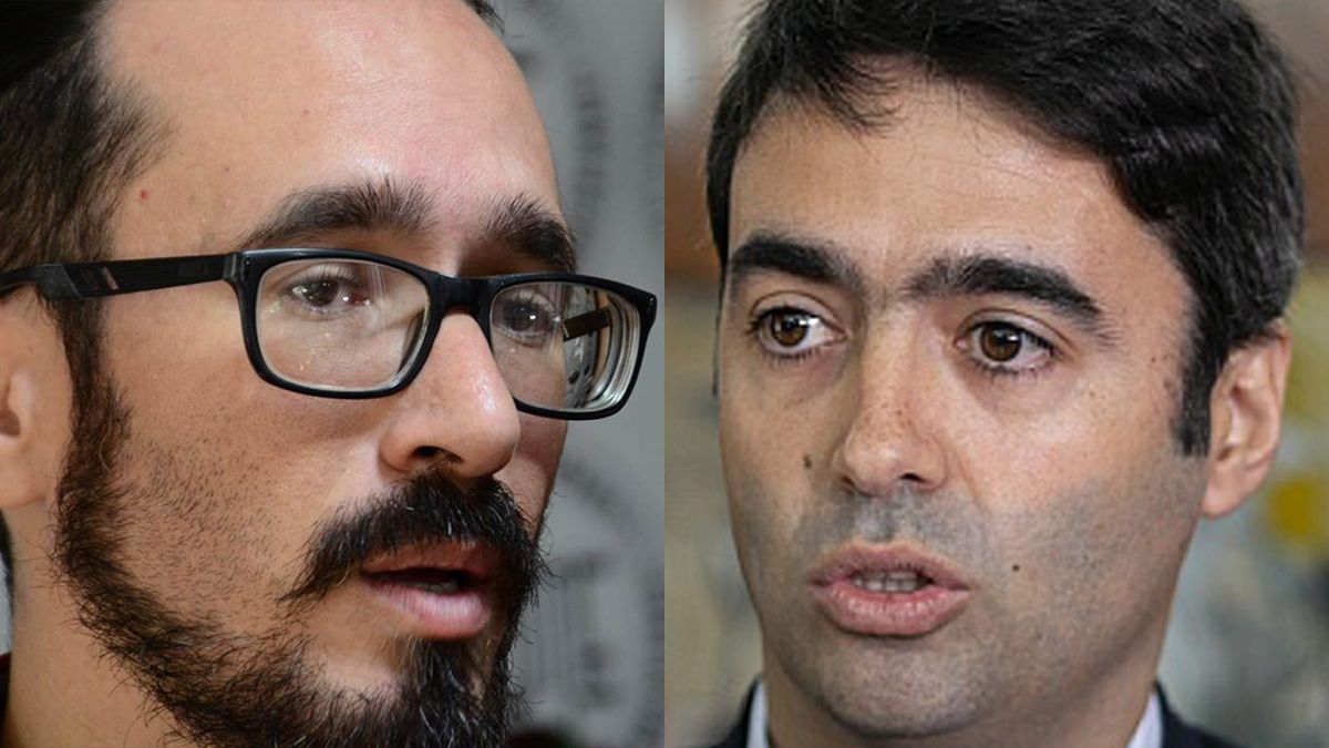 El secretario general del Sute, Sebastián Henríquez, y el Subsecretario de Gestión Pública y Modernización, Ignacio Barbeira se volverán a ver las caras este viernes en la reapertura de las paritarias docentes.