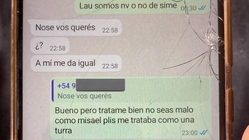 Un tierno chat entre una pareja de niños cautivó a todos: 