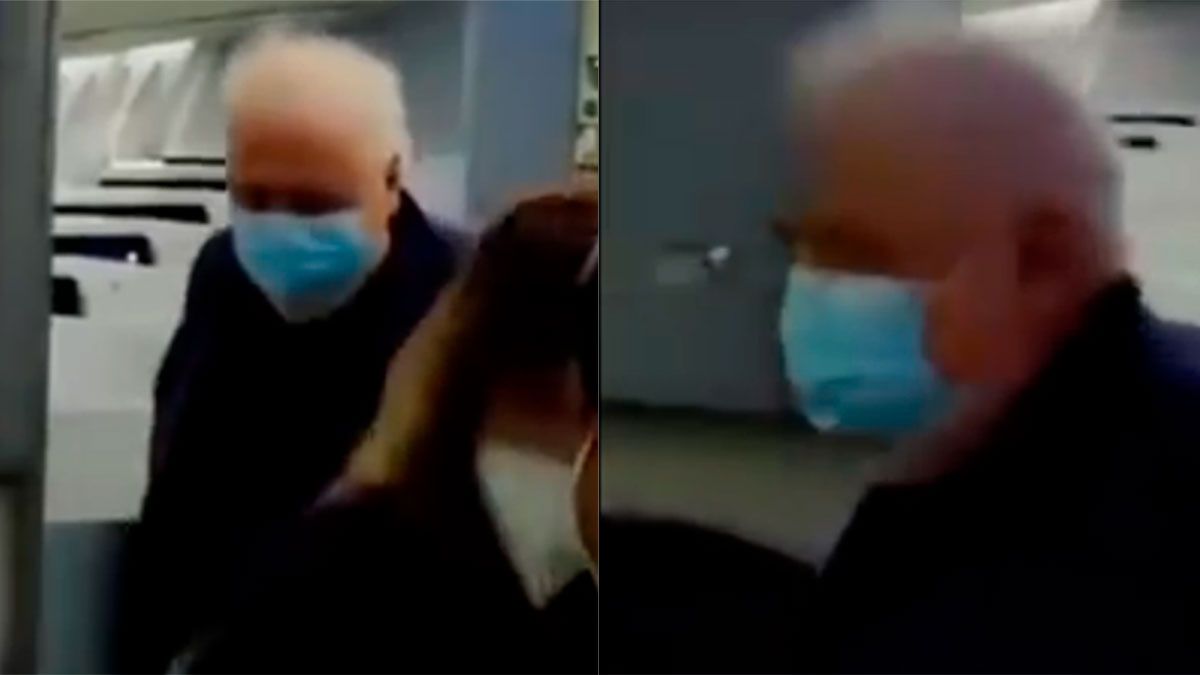 Ginés González García fue increpado al arribar al país