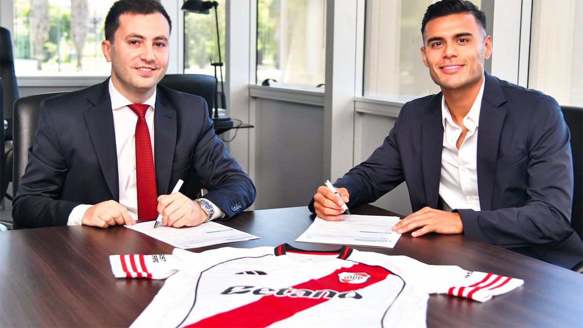 River presentó a Fausto Vera como su primer refuerzo para el 2026: todos los detalles del contrato