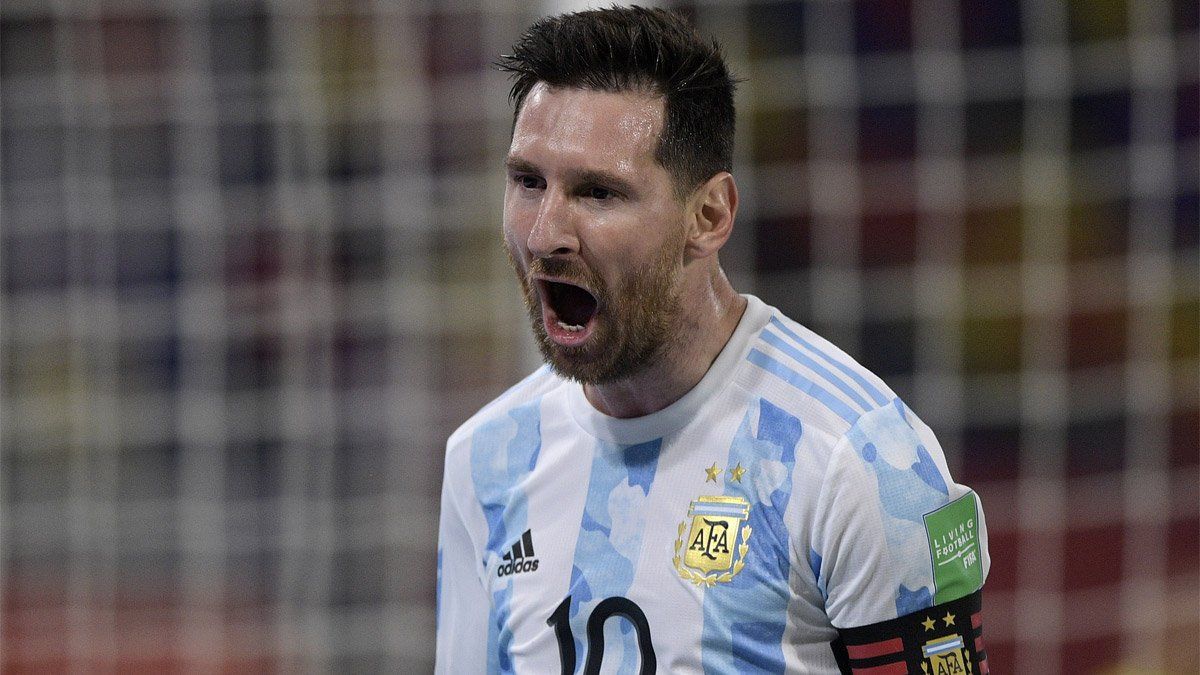 Messi y un mensaje motivador: 