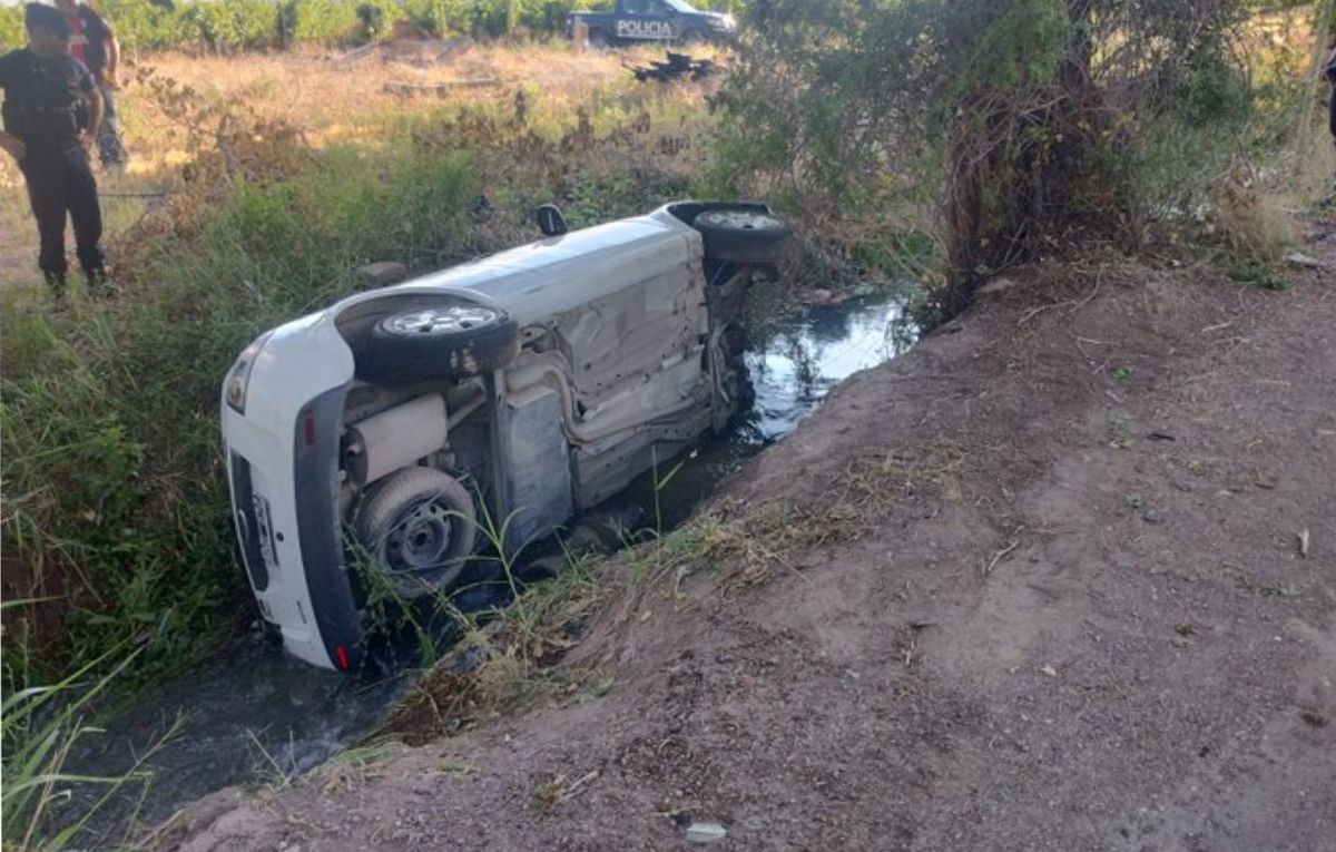 Una mortociclista murió en un choque frontal en Luján de Cuyo.