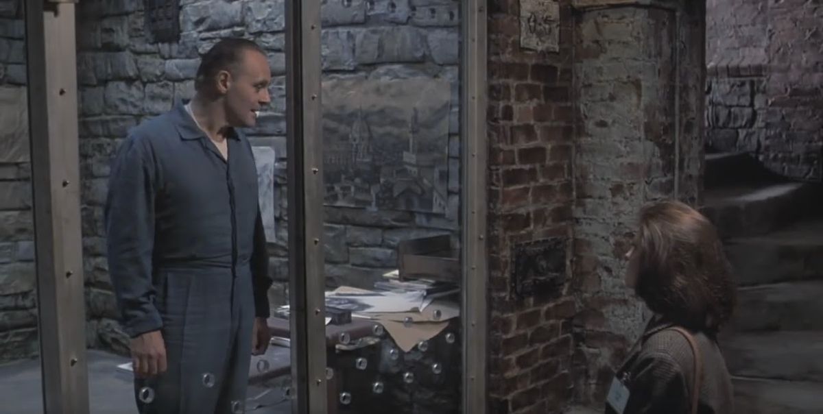 Ficción. Hannibal Lecter estaba encerrado en una jaula de cristal. El verdadero también.