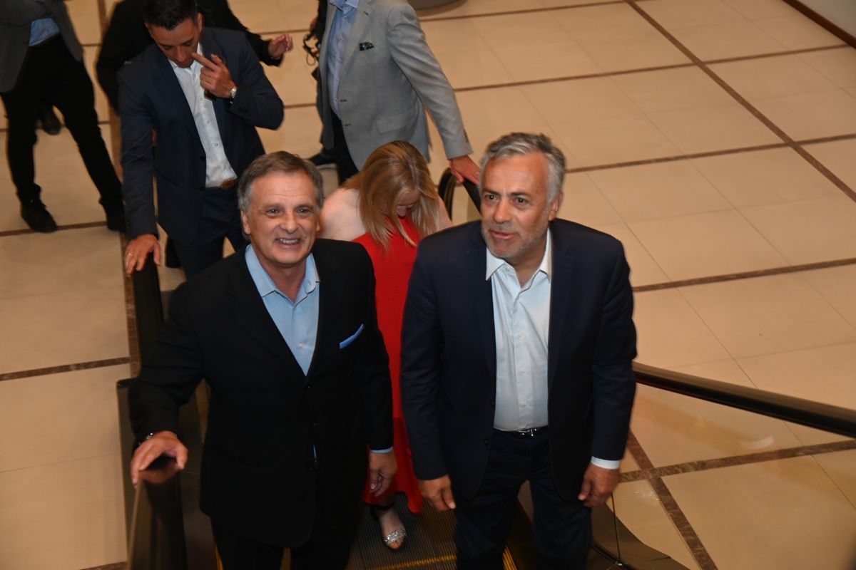 Alfredo Cornejo y Jorge Mosso, el titular de AEM Alfredo Cornejo y Jorge Mosso, el titular de AEM