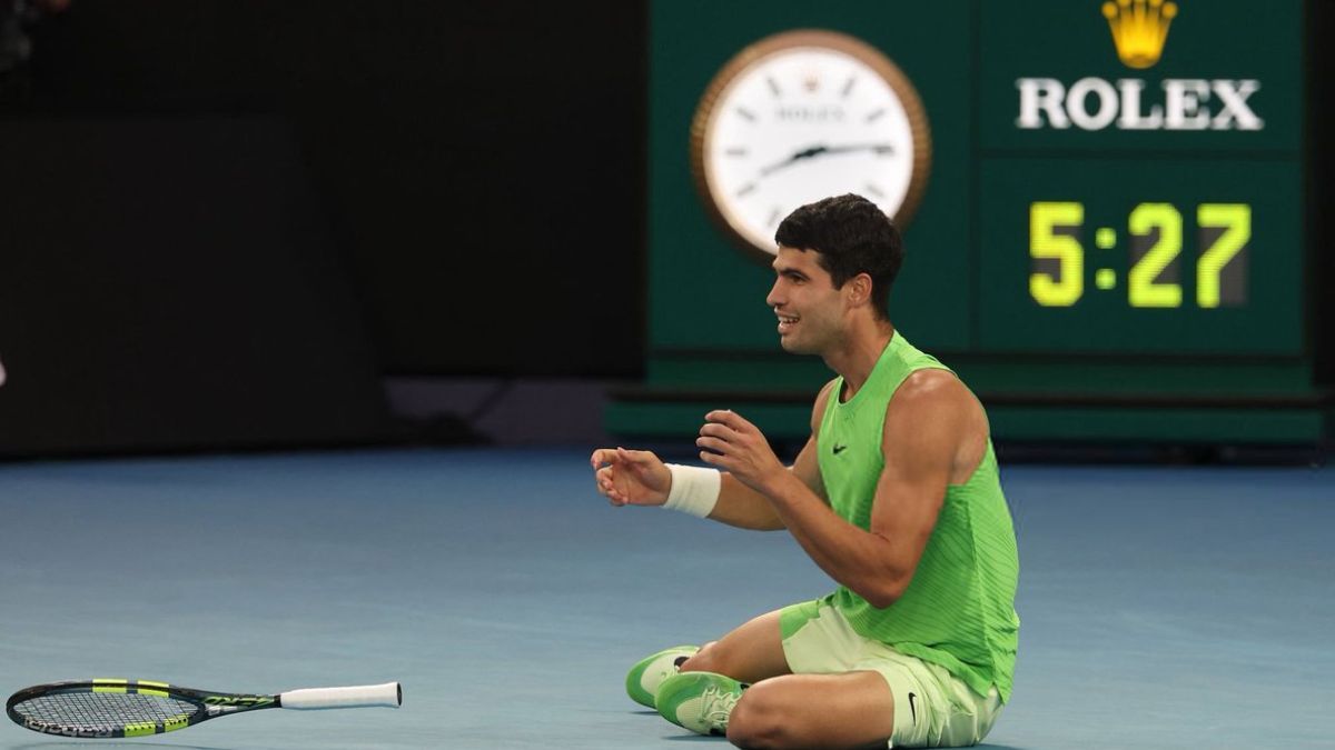 La jugosa cifra que cobrará Carlos Alcaráz si gana el Abierto de Australia