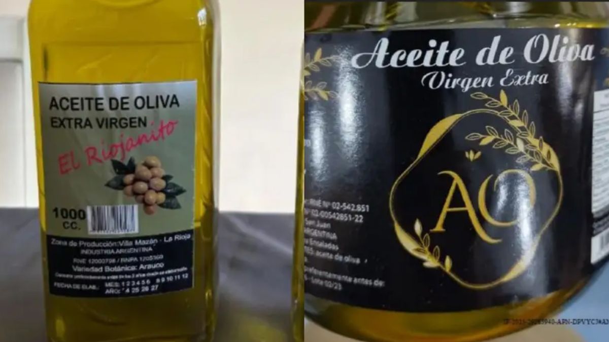 Dos marcas de aceite de oliva fueron prohibidos por no contar con las certificaciones correspondientes Dos marcas de aceite de oliva fueron prohibidos por no contar con las certificaciones correspondientes