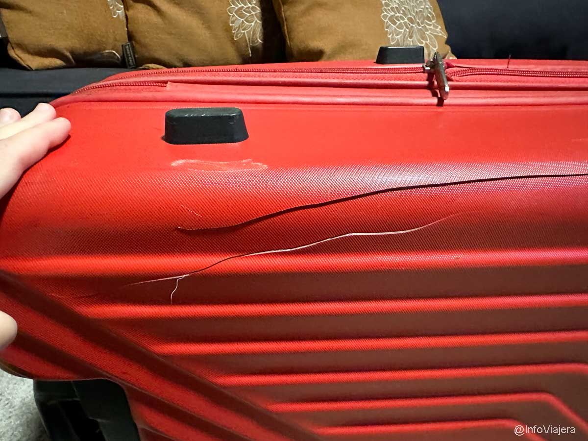 Valija rota. Valija rota. 