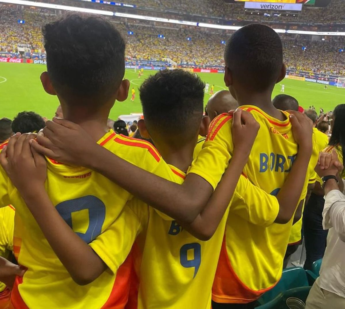 Los hijos de Borja en la Copa América Los hijos de Borja en la Copa América