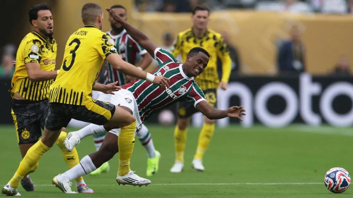 Borussia Dortmund y Fluminense empataron en el Mundial de Clubes.