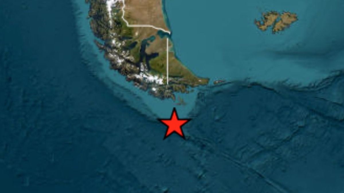La ubicación aproximada del sismo que se produjo este viernes. La ubicación aproximada del sismo que se produjo este viernes.