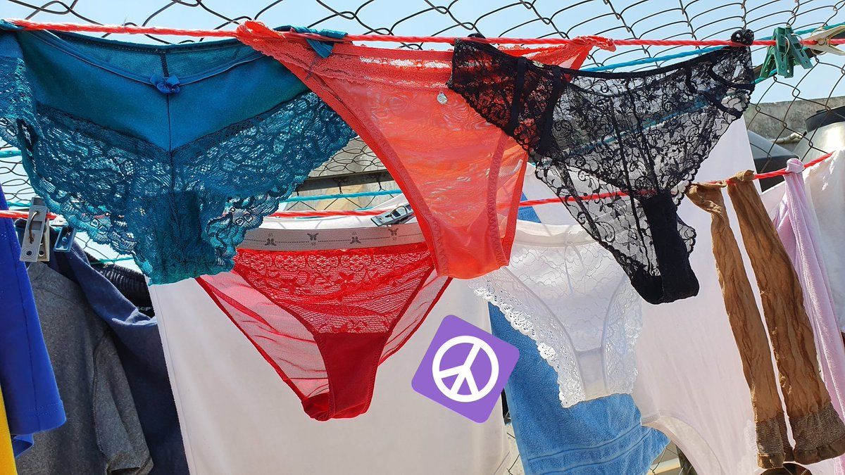 Denunció a su vecina porque colgaba tangas para seducir a su esposo