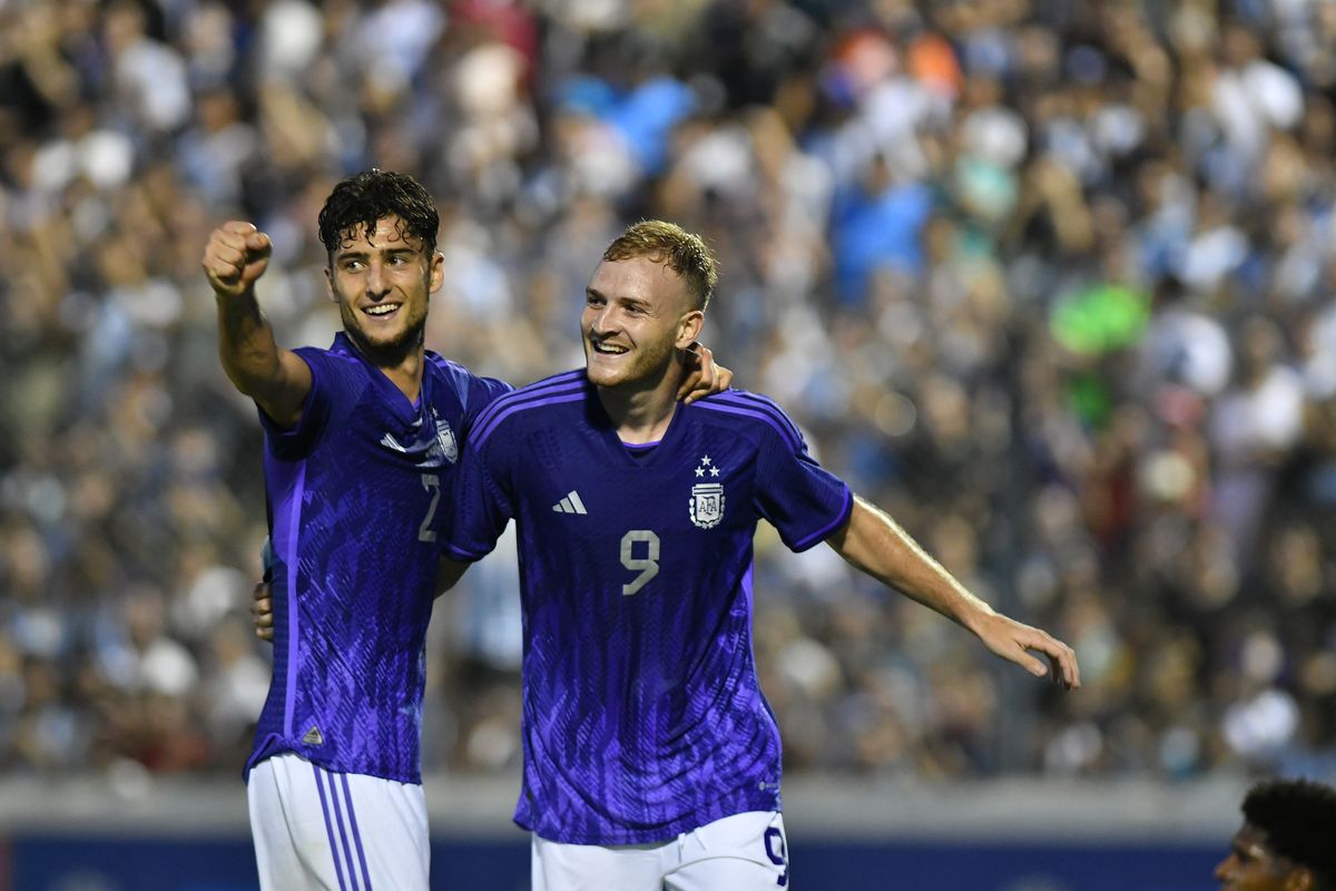 El mendocino Marco Di Césare y Luciano Gondou marcaron en el triunfo de la Selección argentina Sub 23 El mendocino Marco Di Césare y Luciano Gondou marcaron en el triunfo de la Selección argentina Sub 23