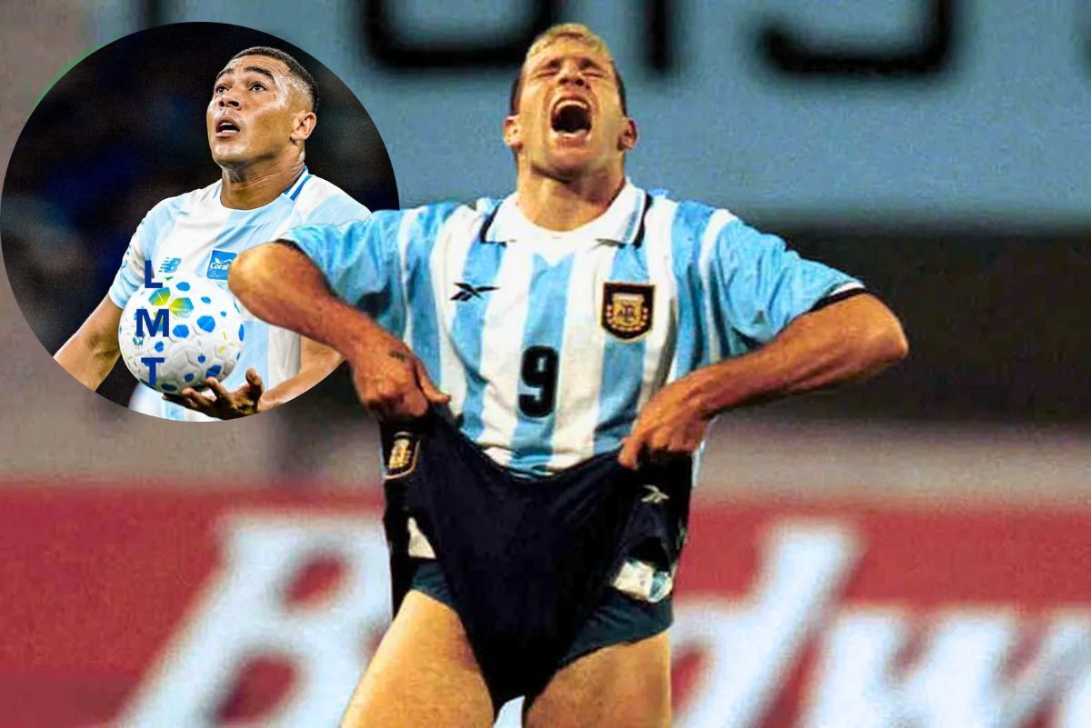 El delantero brasileño emuló a Martín Palermo.