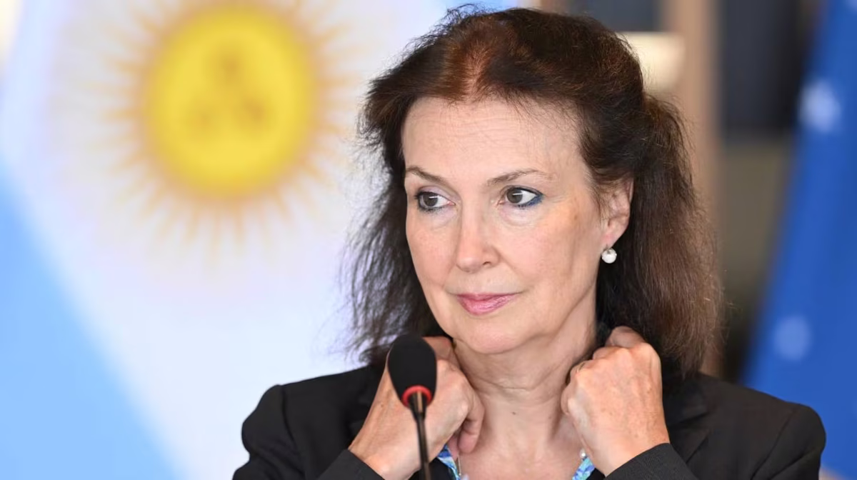 La ministra Diana Mondino.