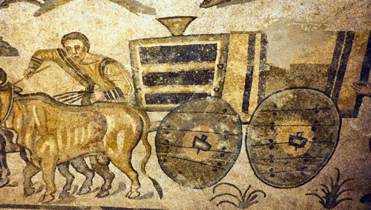 La más antigua evidencia del uso de la rueda es un dibujo de la antigua Sumer que data del año 3500 antes de Cristo.