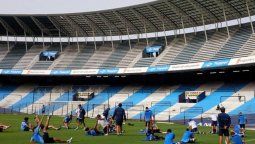 ¡Bien ahí! Lollo volvió a hacer fútbol en el Cilindro