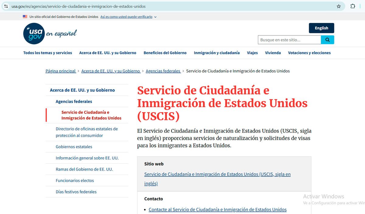 Portal del sitio web del Servicio de Ciudadanía e Inmigración de Estados Unidos, donde especifican los casos de deportación aún teniendo la green card. Portal del sitio web del Servicio de Ciudadanía e Inmigración de Estados Unidos, donde especifican los casos de deportación aún teniendo la green card. 