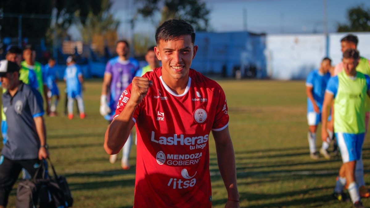Agustín Muñoz le dio el triunfo a Huracán Las Heras.