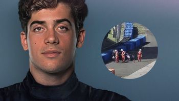 La actividad que realizó Franco Colapinto tras su grave accidente en las pruebas de Hungría