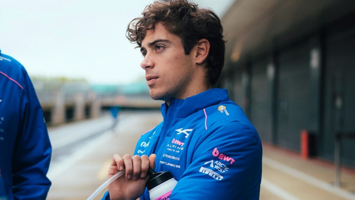 Franco Colapinto giró en Silverstone con el Alpine, en la víspera de su viaje a la Argentina